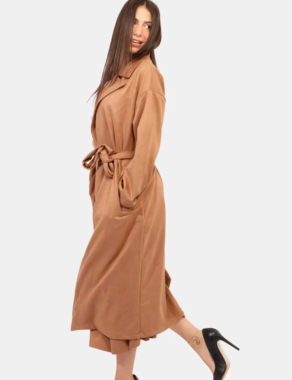 Cappotto Rue De Clerie Marrone