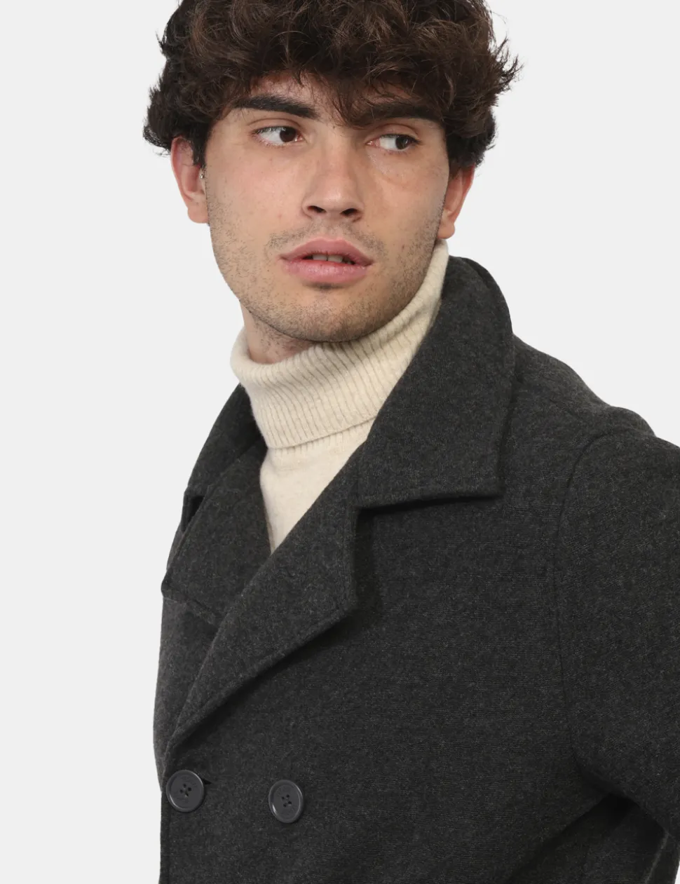 Cappotto Yes Zee Grigio