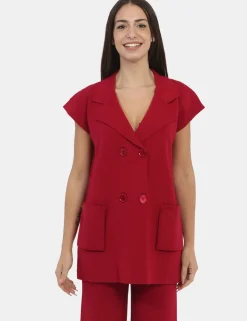 Cardigan Manila Grace Rosso