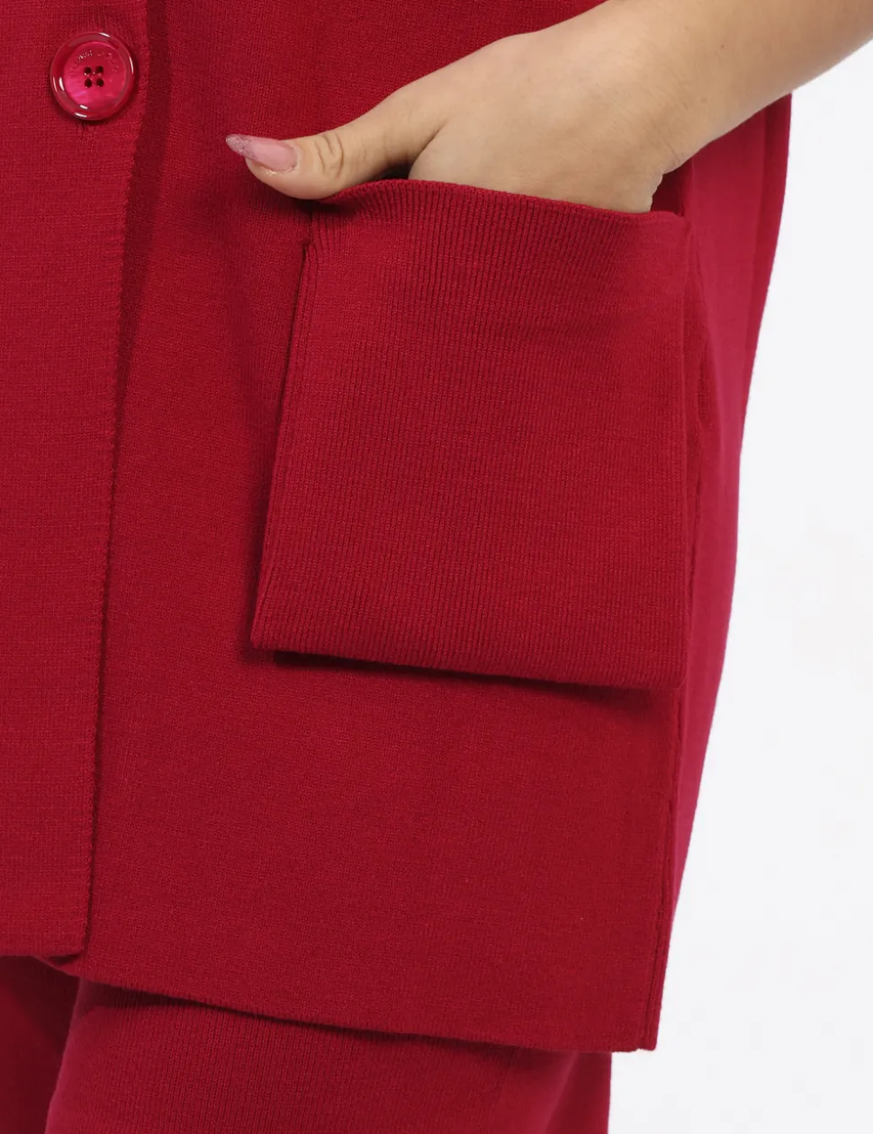 Cardigan Manila Grace Rosso