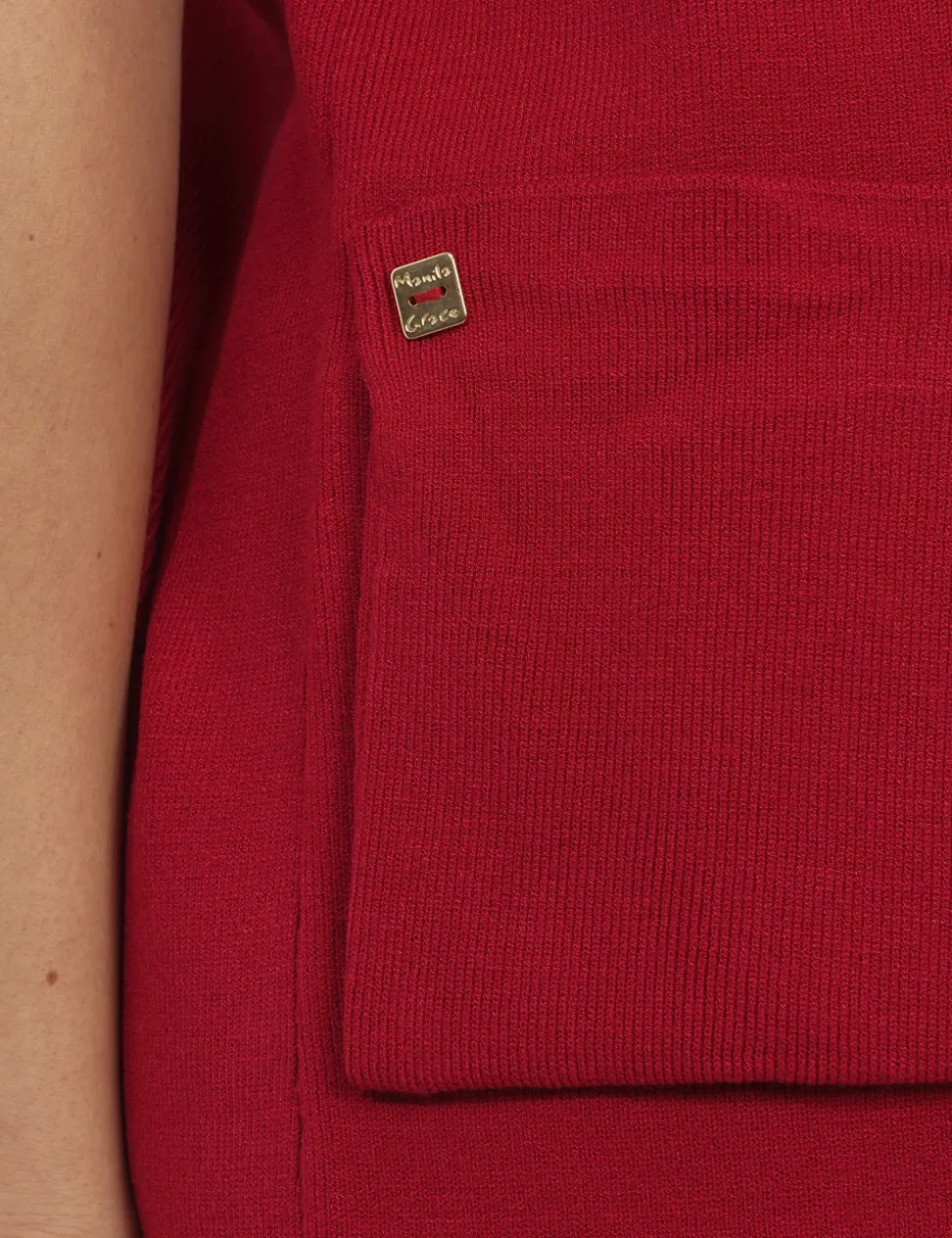 Cardigan Manila Grace Rosso