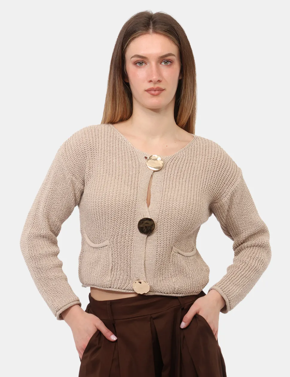 Cardigan Rue De Clerie Beige