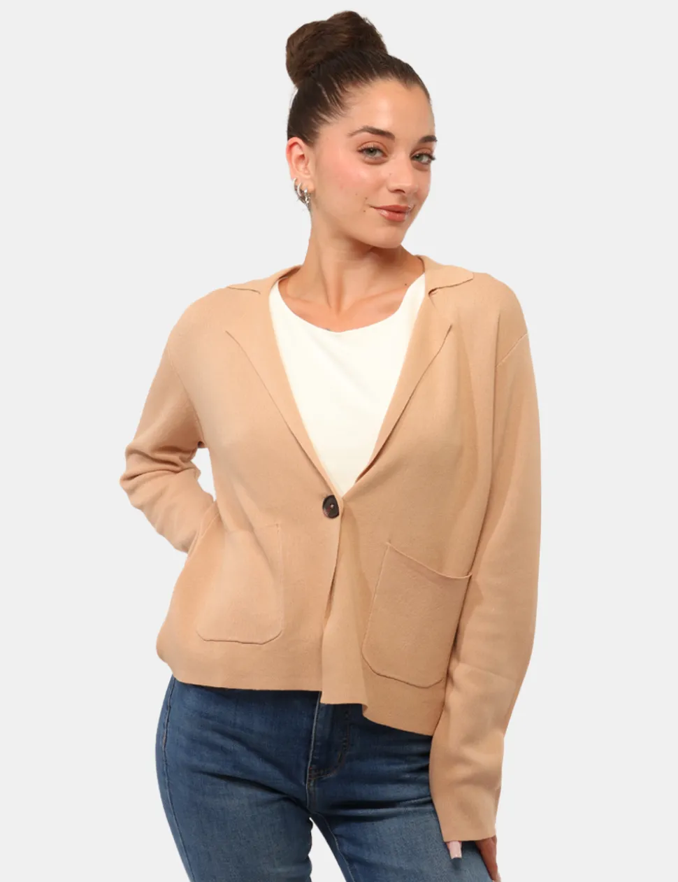 Cardigan Rue De Clerie Beige