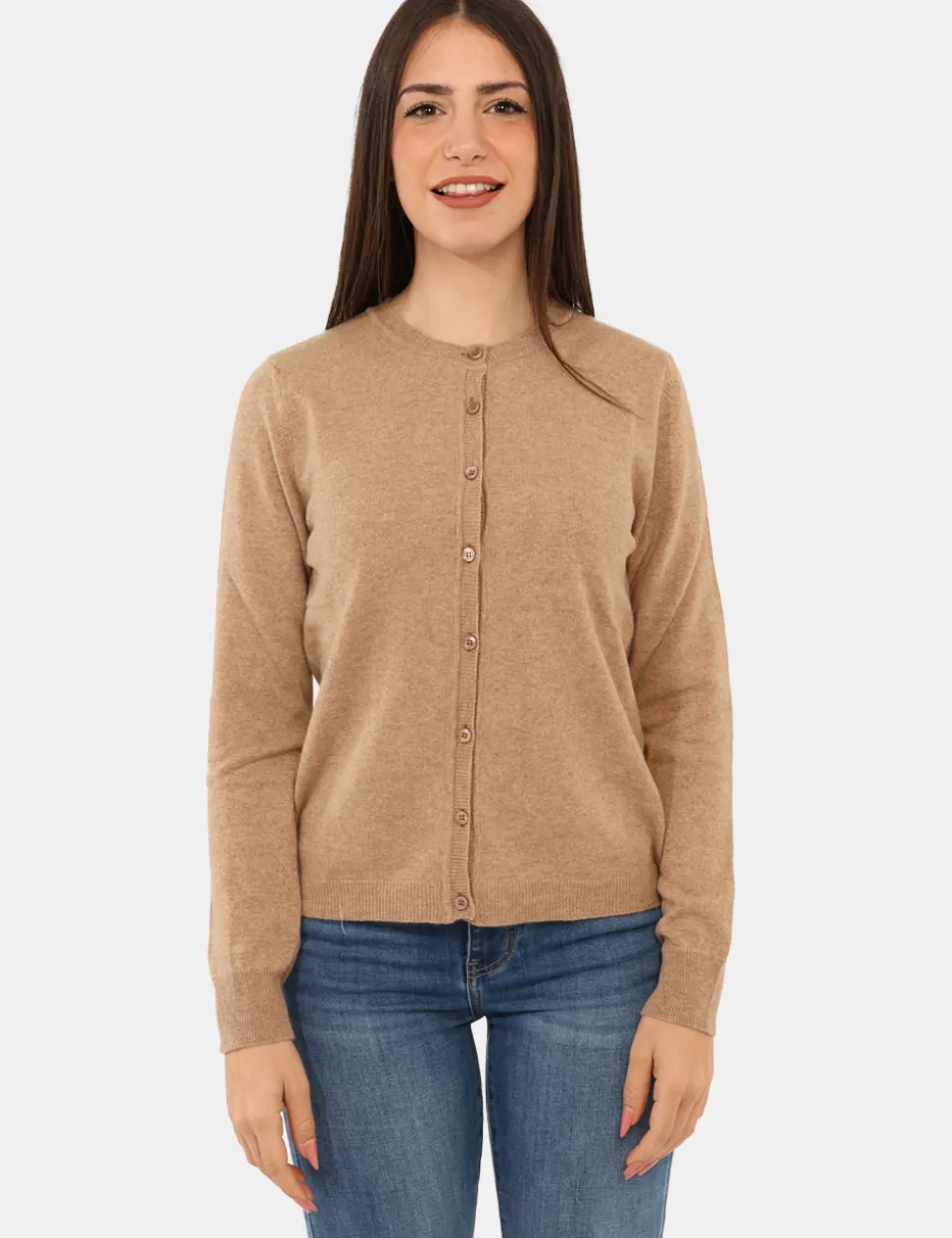 Cardigan Rue De Clerie Luxury Marrone
