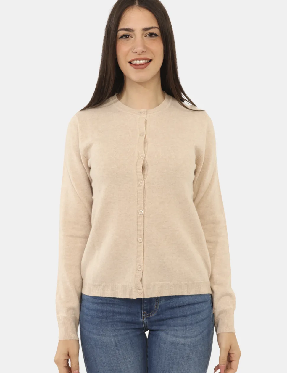 Cardigan Rue De Clerie Luxury Beige