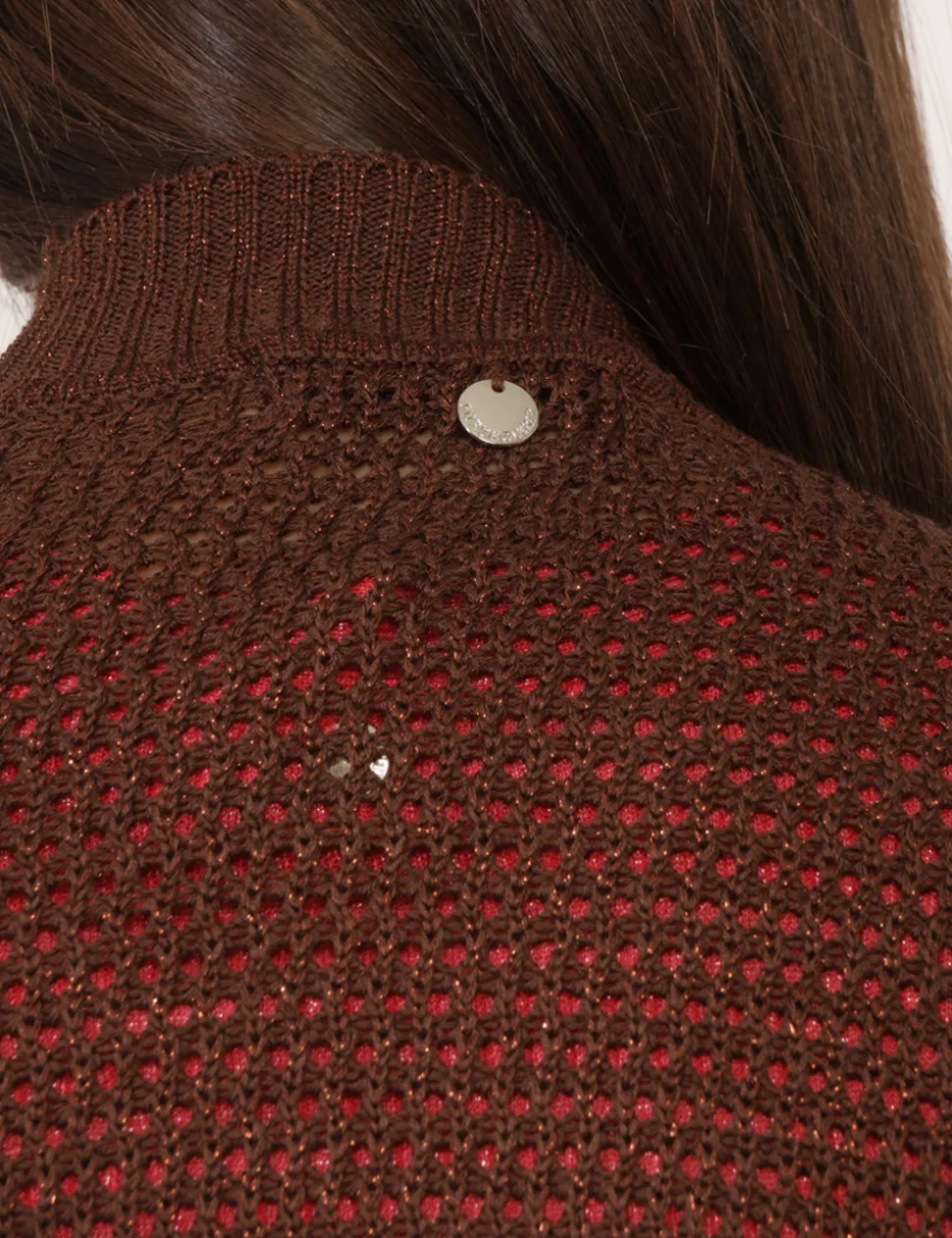 Cardigan Rue De Clerie Marrone