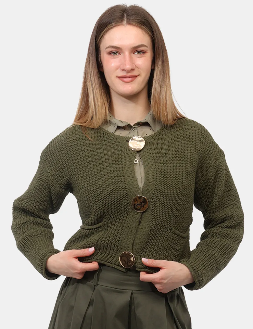 Cardigan Rue De Clerie Verde