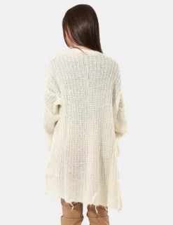 Cardigan Sandro Ferrone Bianco