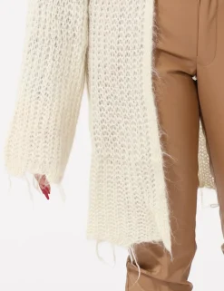 Cardigan Sandro Ferrone Bianco