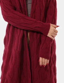 Cardigan Sandro Ferrone Bordeaux