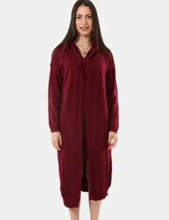 Cardigan Sandro Ferrone Bordeaux