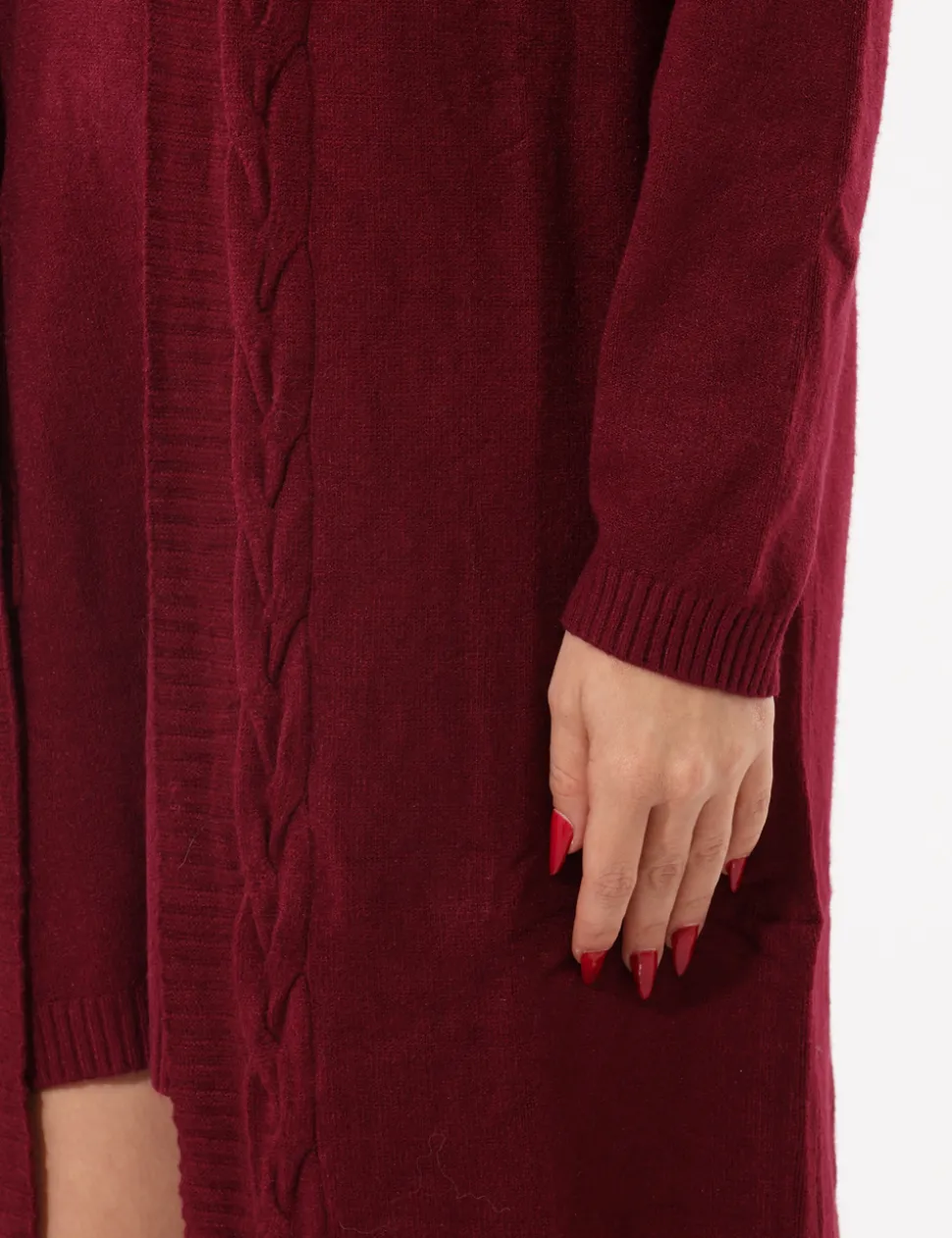 Cardigan Sandro Ferrone Bordeaux