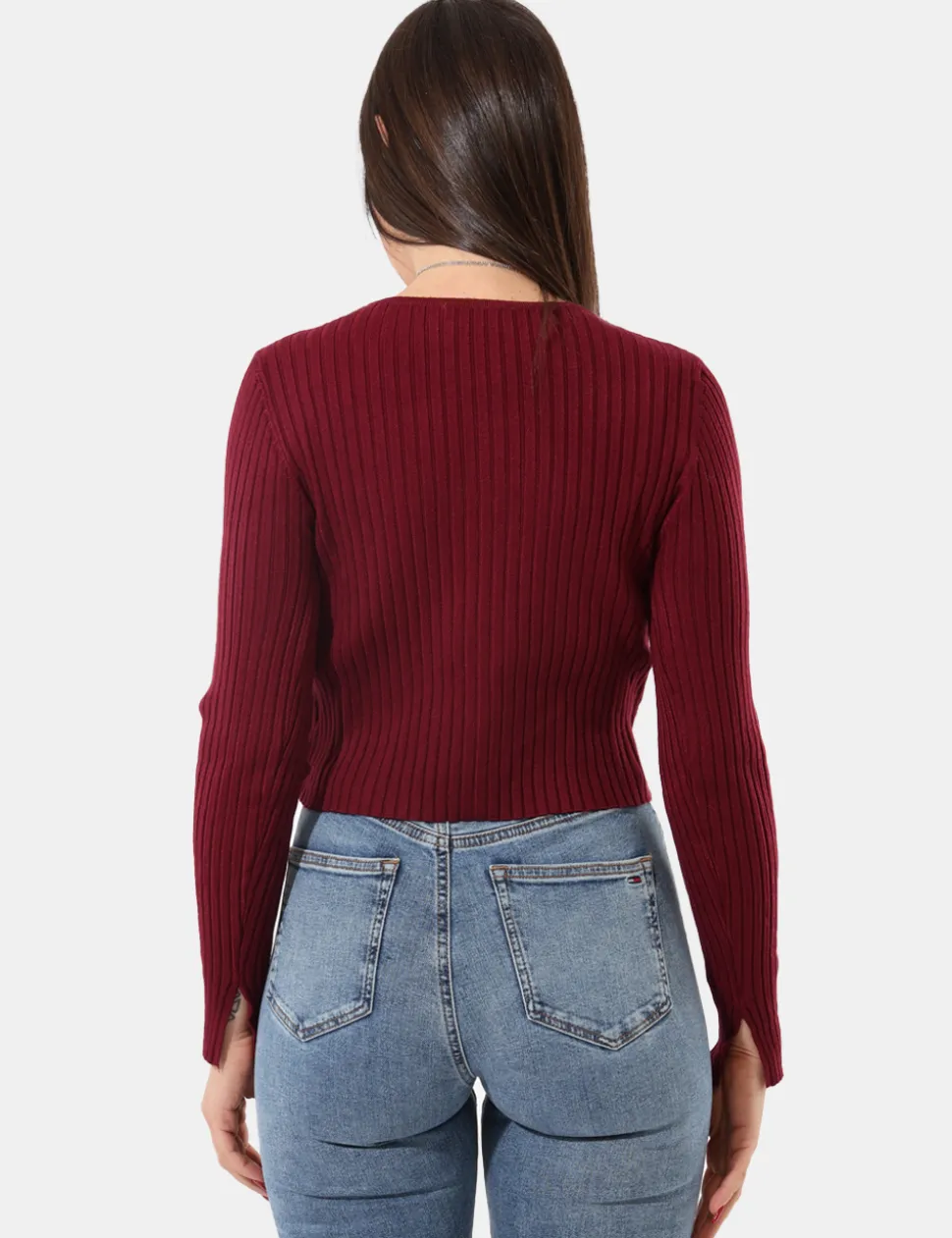 Cardigan Sandro Ferrone Bordeaux