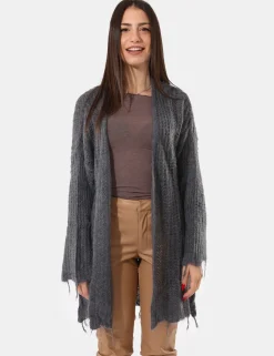 Cardigan Sandro Ferrone Grigio