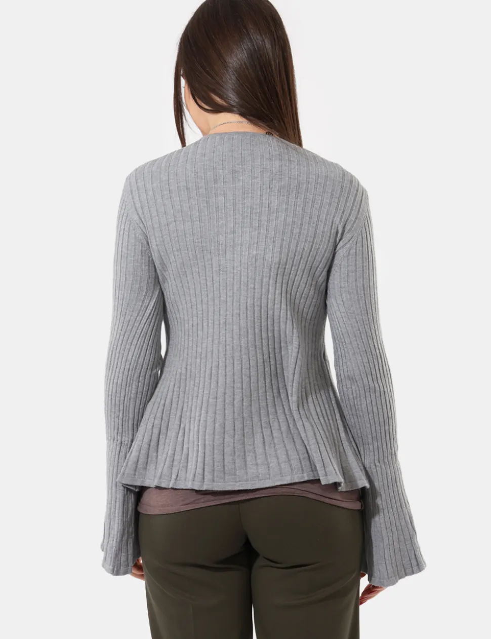 Cardigan Sandro Ferrone Grigio