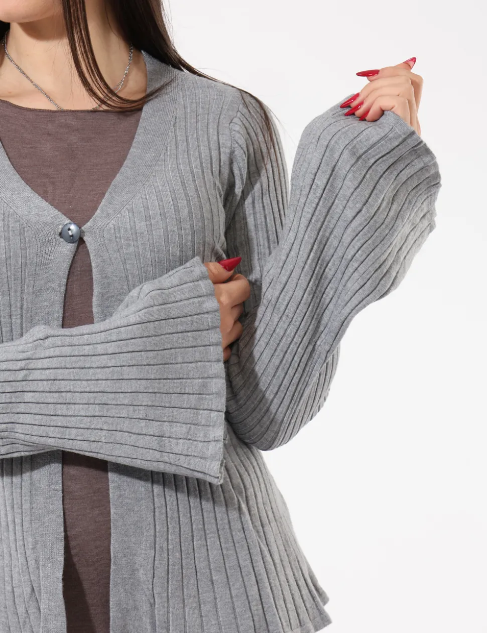 Cardigan Sandro Ferrone Grigio
