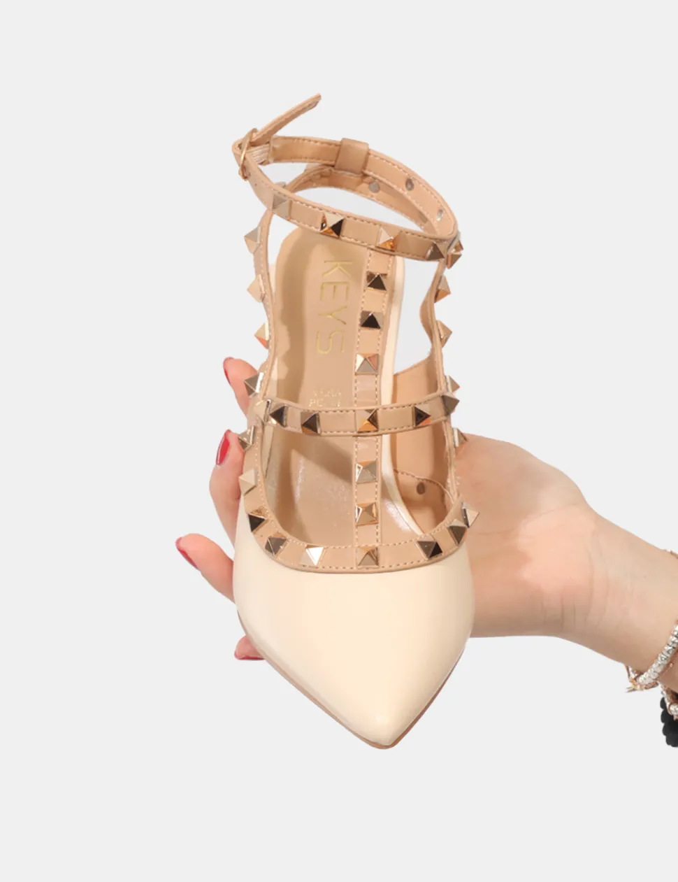 Dècolletè Keys Beige
