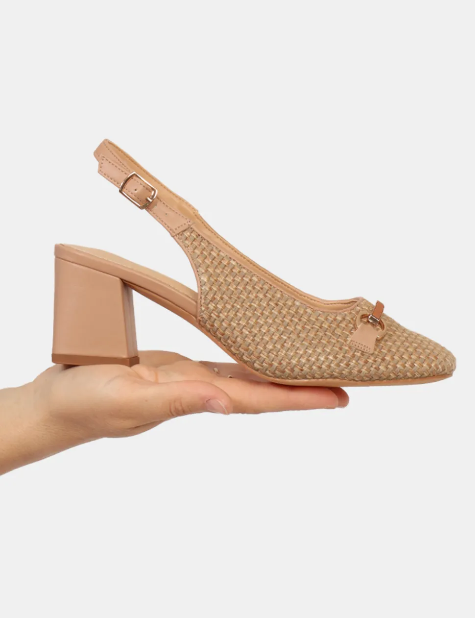 Decolleté Keys Beige