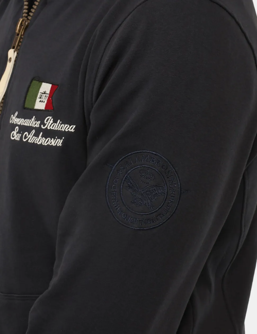 Felpa Aeronautica Italiana Blu