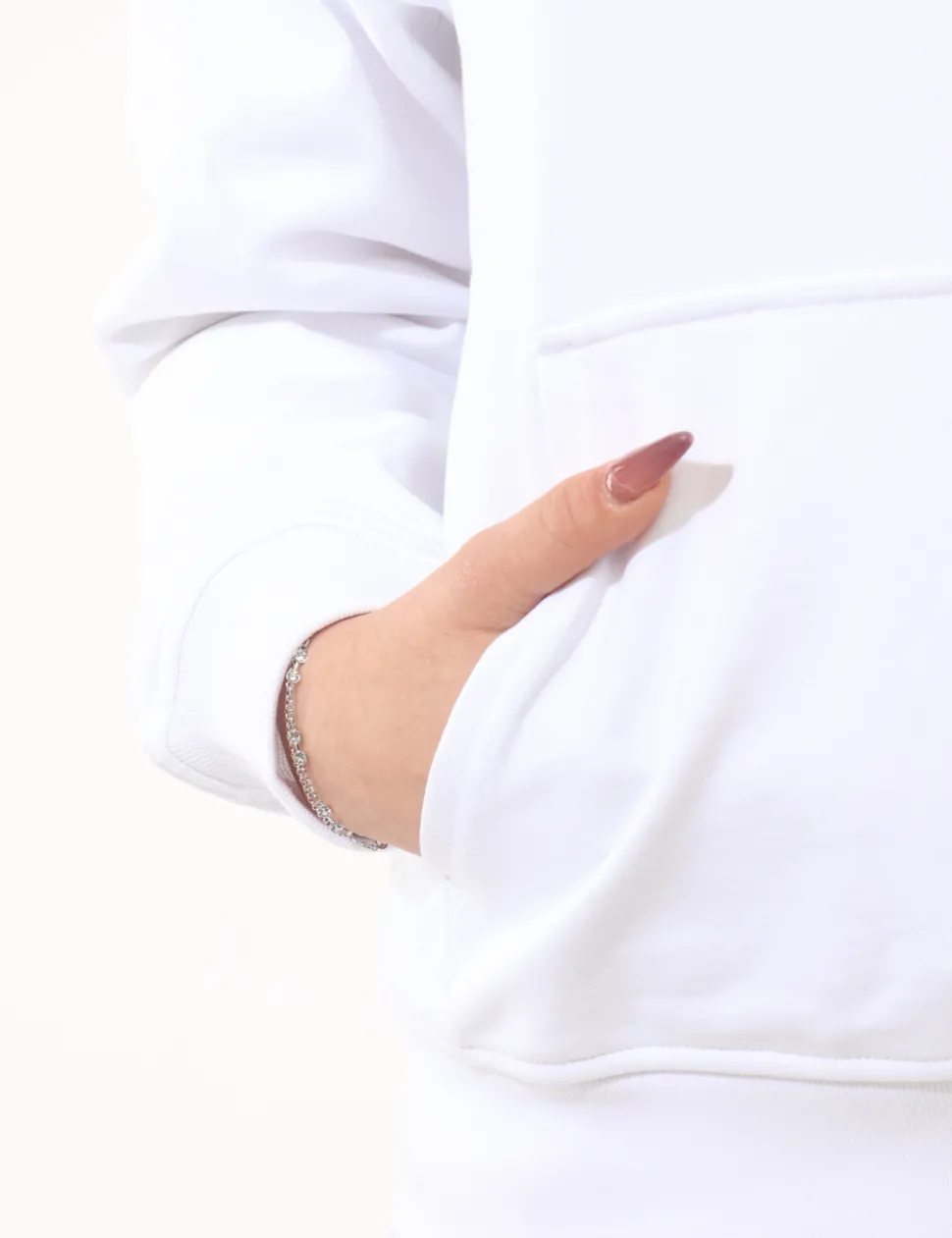 Felpa Calvin Klein Bianco