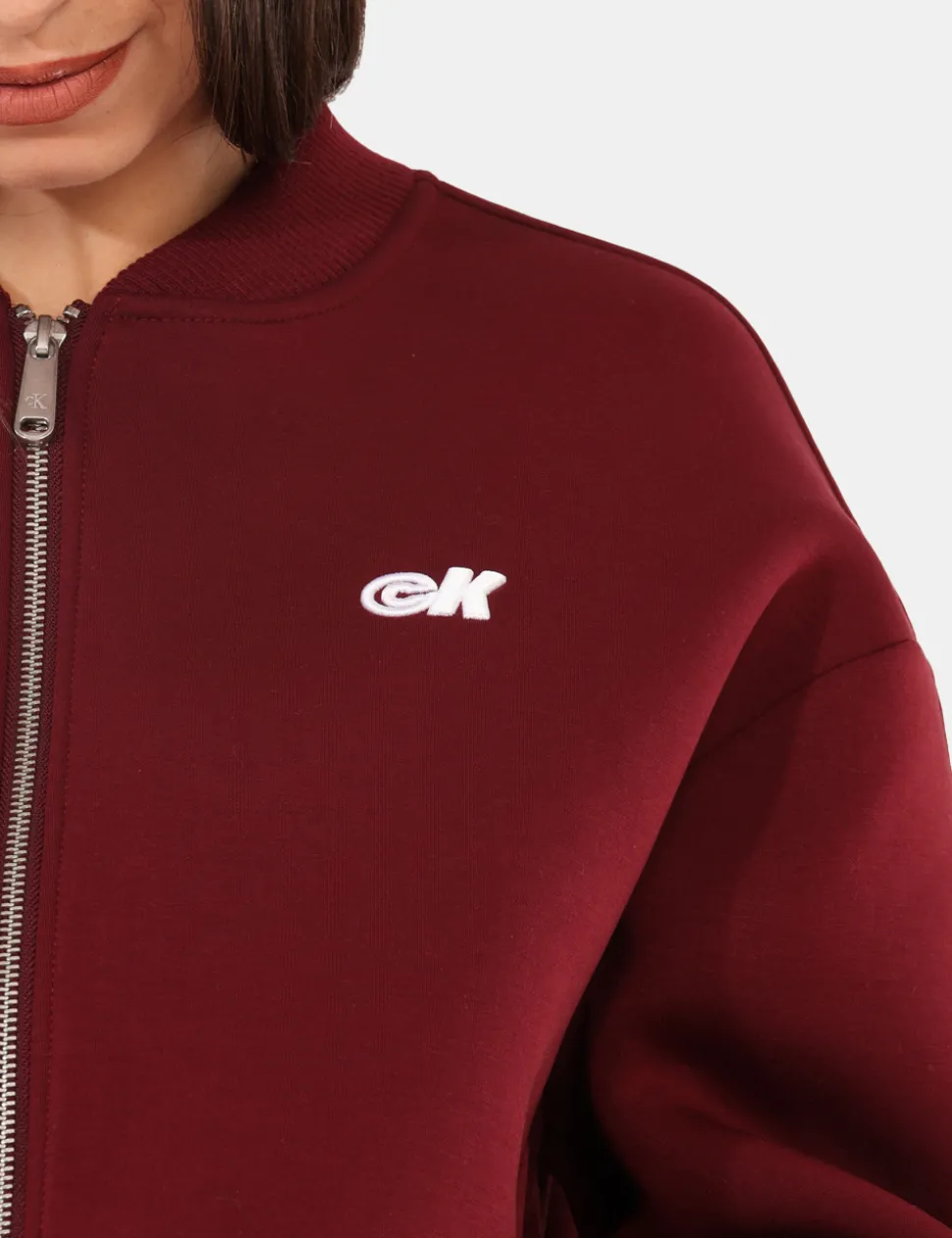 Felpa Calvin Klein Bordeaux