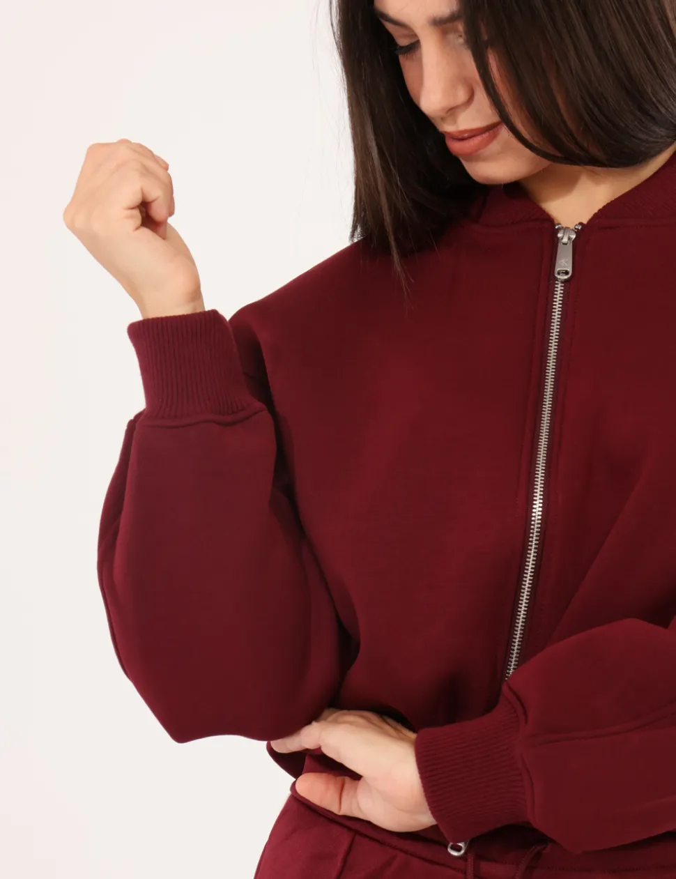 Felpa Calvin Klein Bordeaux