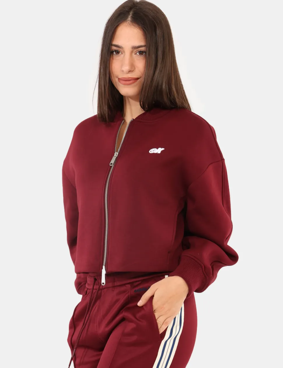 Felpa Calvin Klein Bordeaux