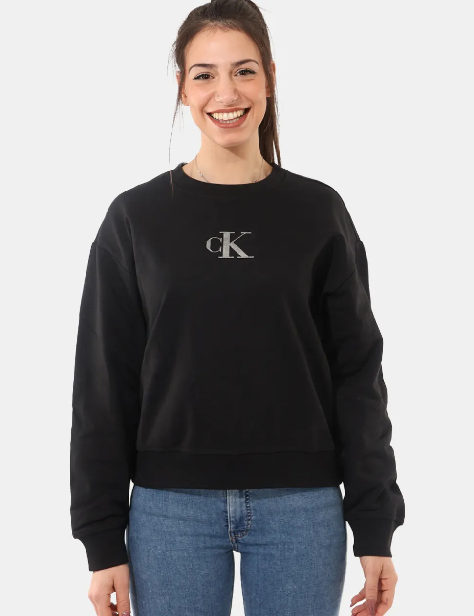 Felpa Calvin Klein Nero