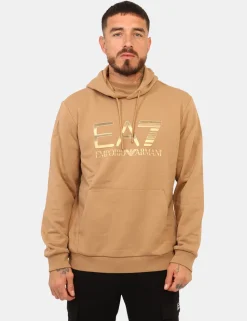 Felpa EA7 Marrone