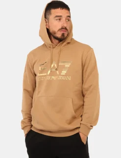 Felpa EA7 Marrone