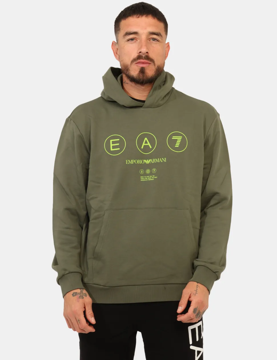 Felpa EA7 Verde
