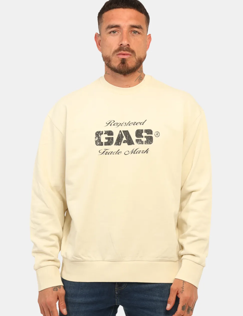 Felpa Gas Bianco