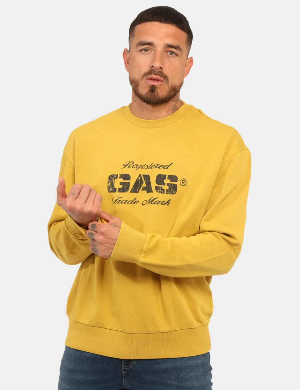 Felpa Gas Giallo