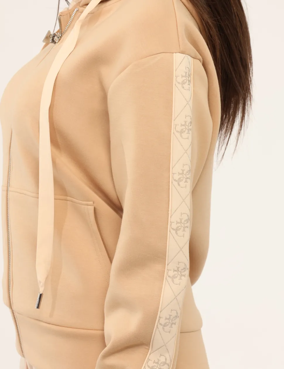 Felpa Guess Beige