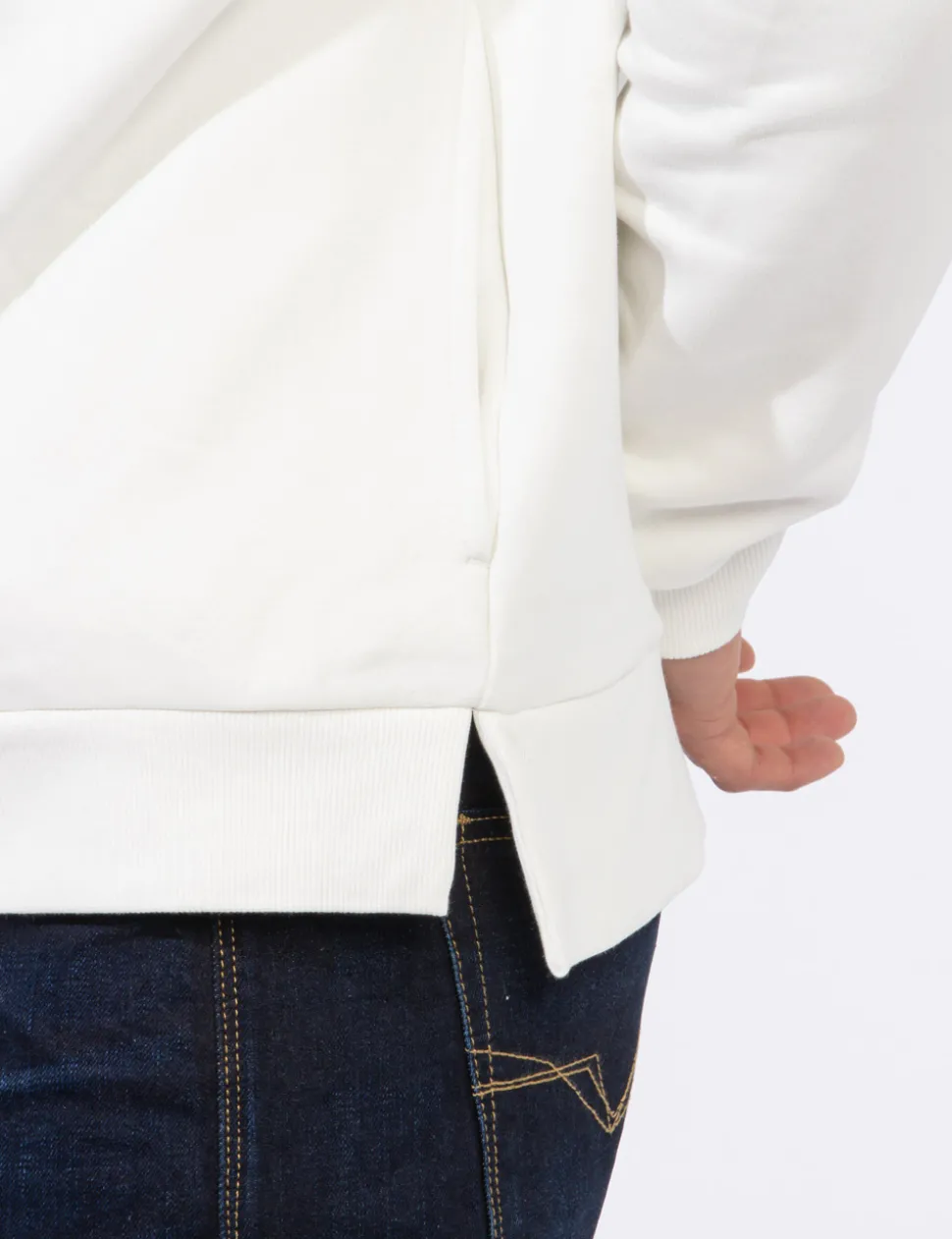 Felpa Guess Bianco