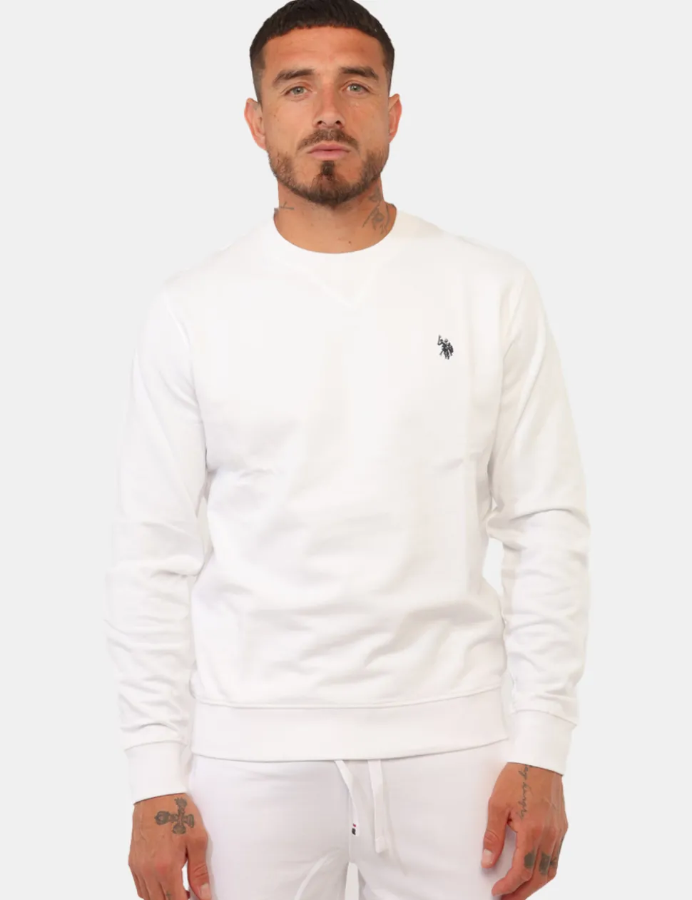 Felpa U.S. Polo Assn. Bianco