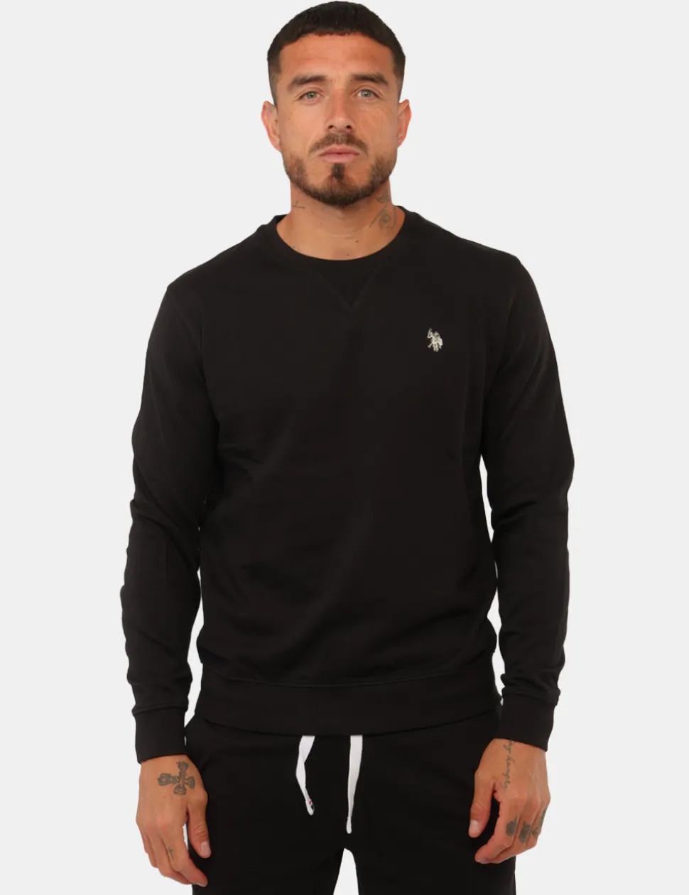 Felpa U.S. Polo Assn. Nera