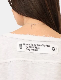 Felpa Via Delle Rose Grigia