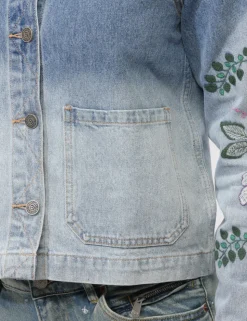Giacca in jeans Desigual Azzurro