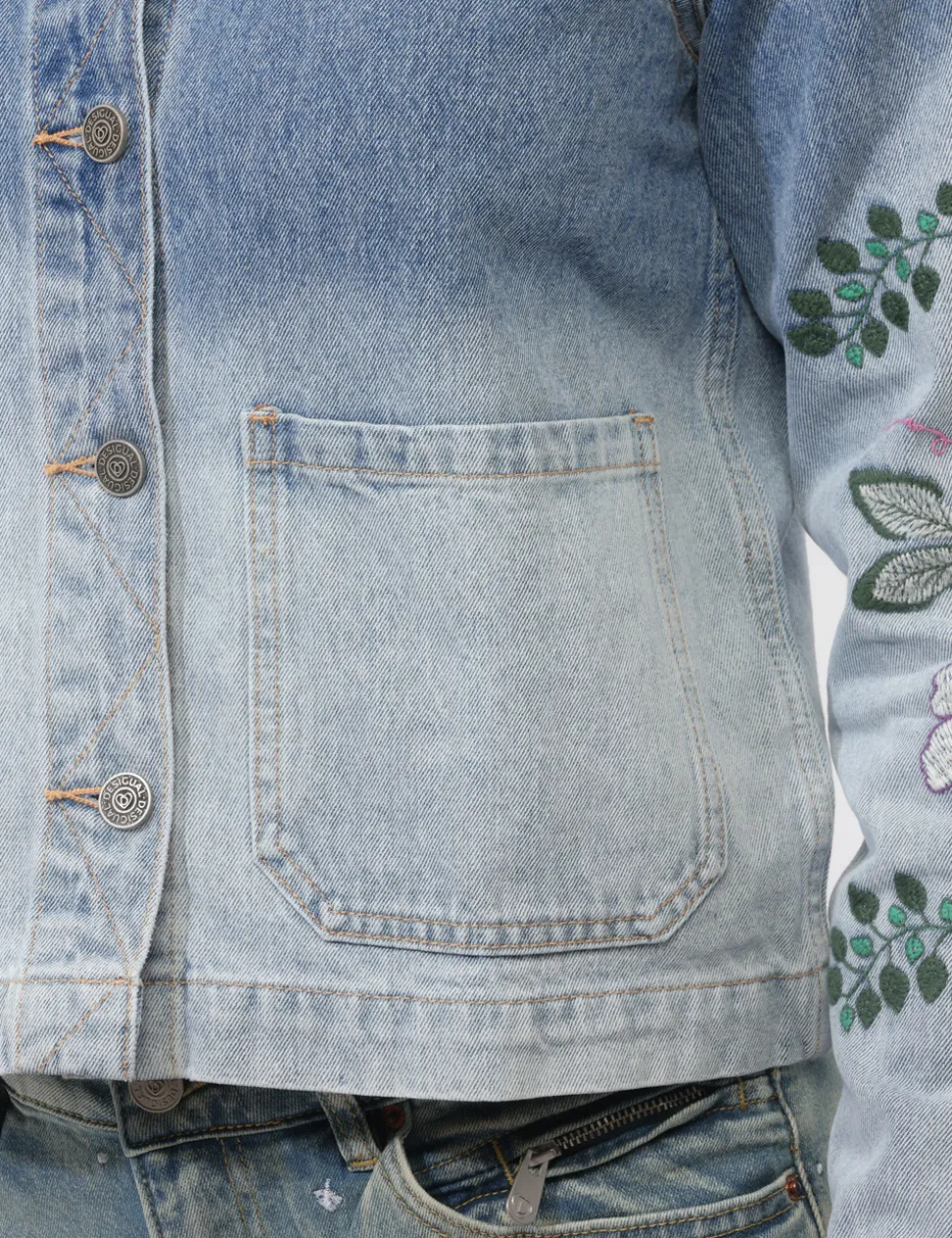Giacca in jeans Desigual Azzurro