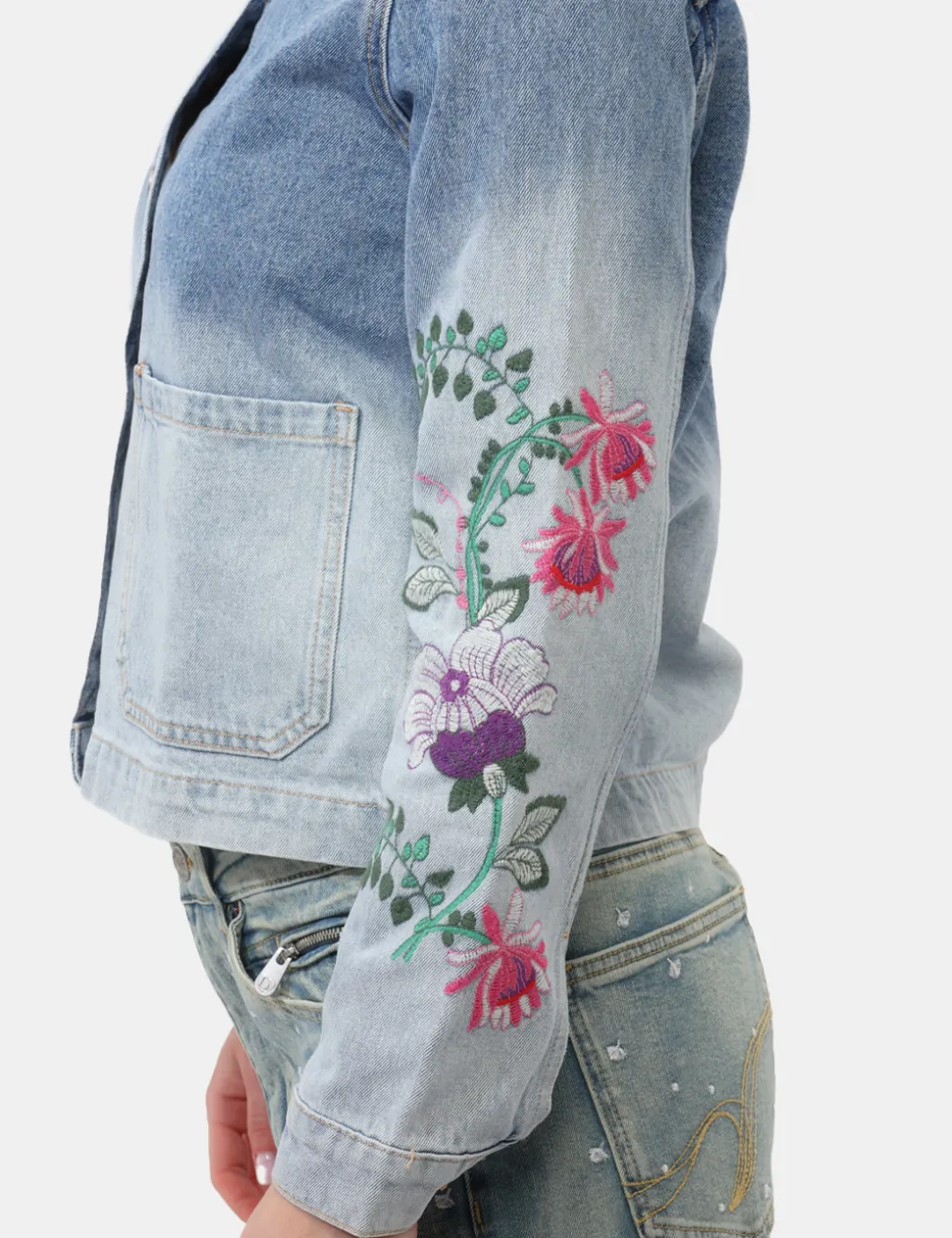Giacca in jeans Desigual Azzurro