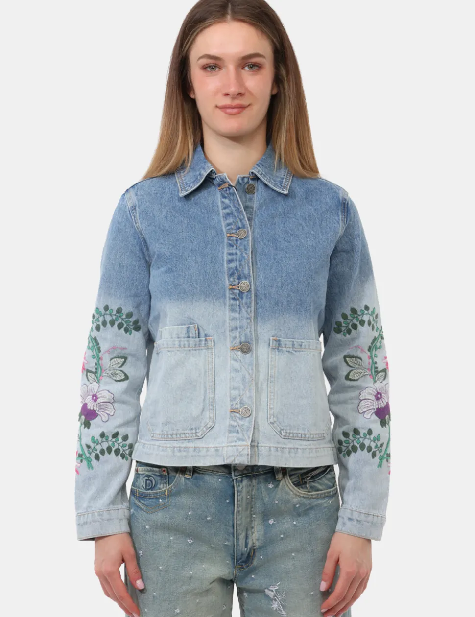 Giacca in jeans Desigual Azzurro