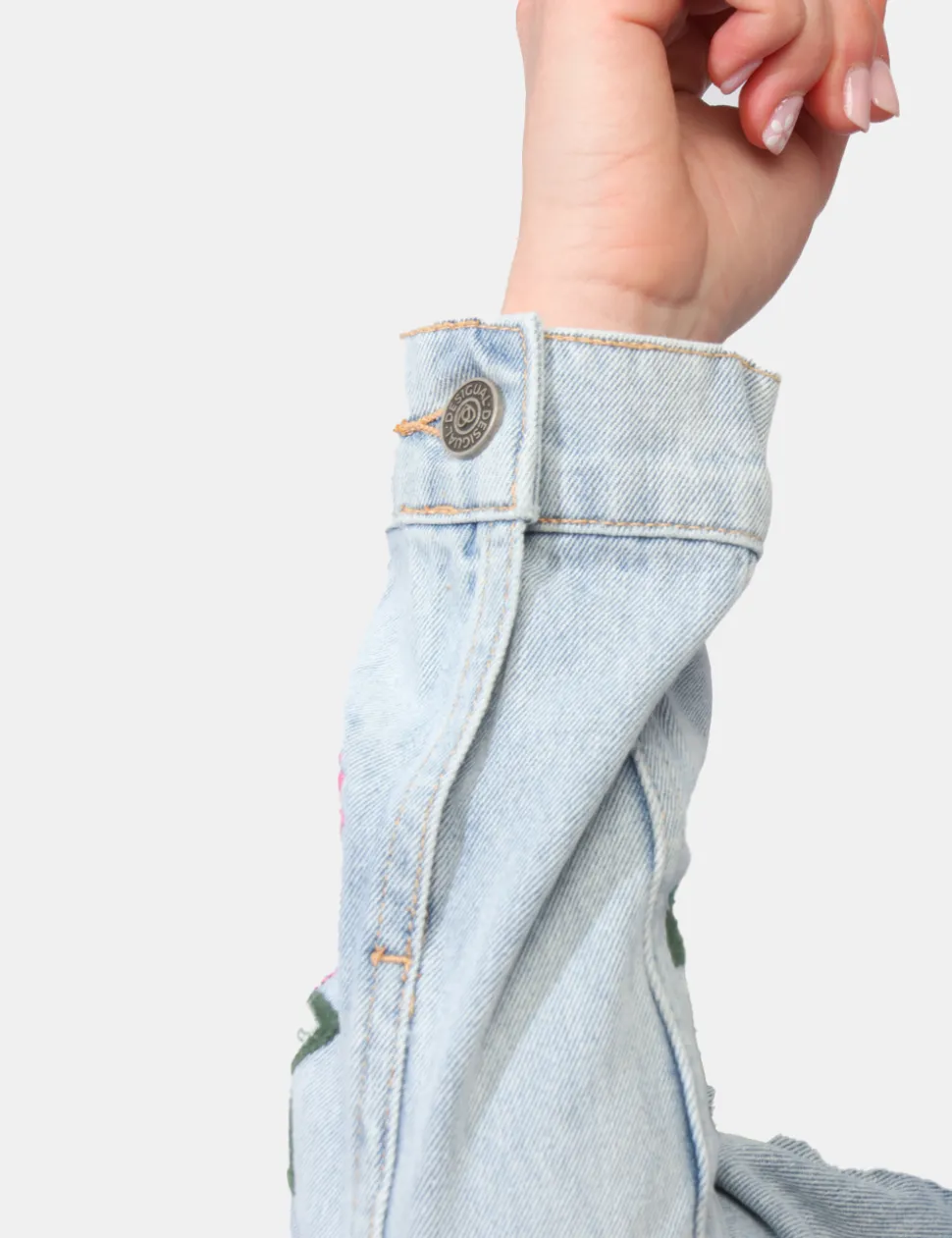 Giacca in jeans Desigual Azzurro