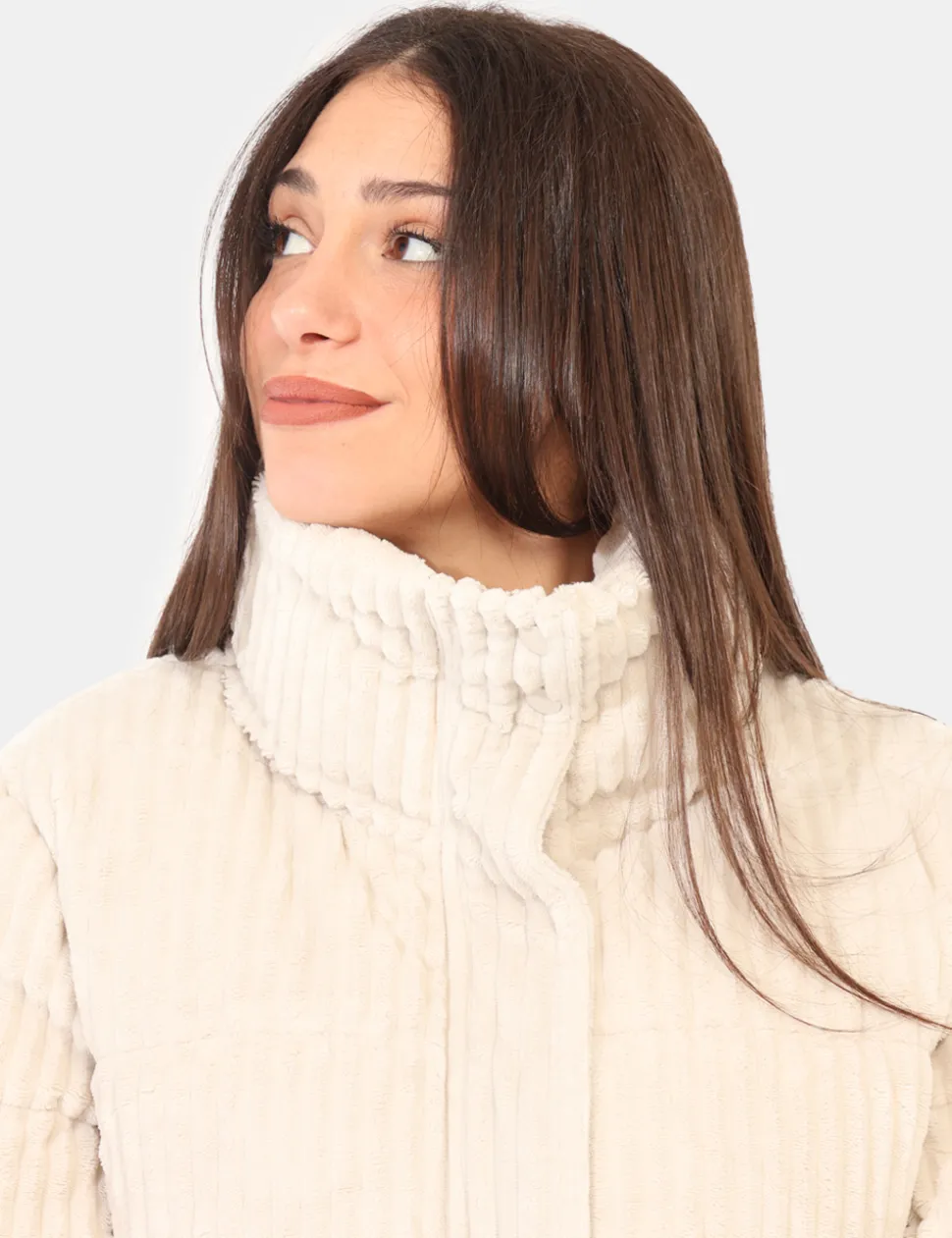 Giacca Materica Bianco