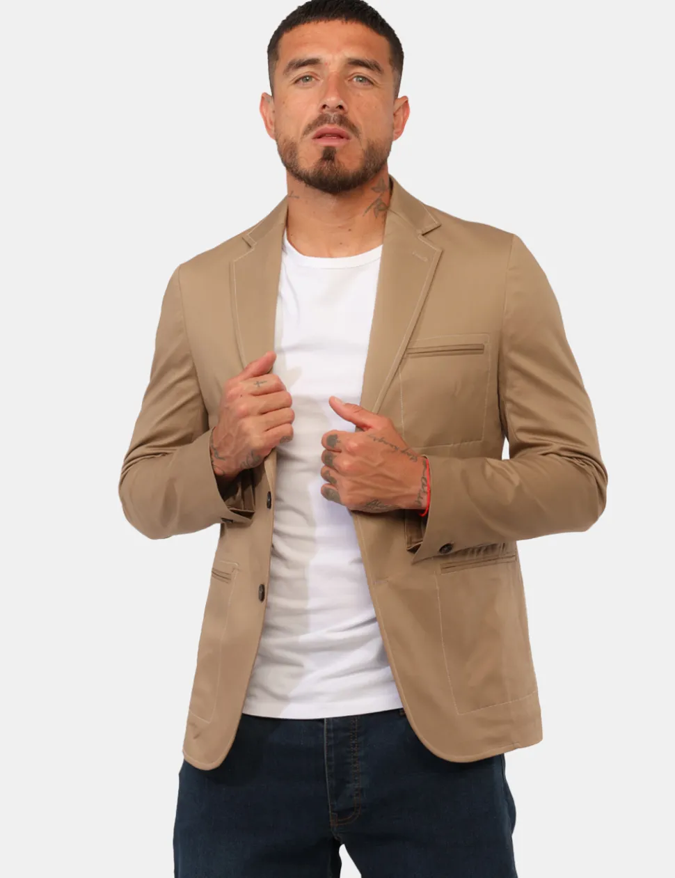 Giacca Prj22. Beige