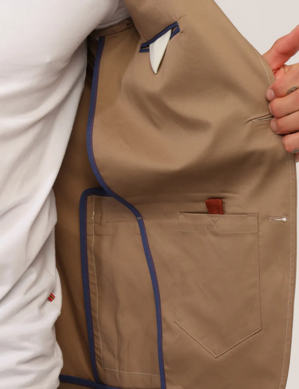 Giacca Prj22. Beige