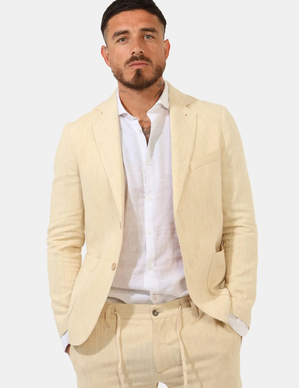 Giacca Prj22. Beige