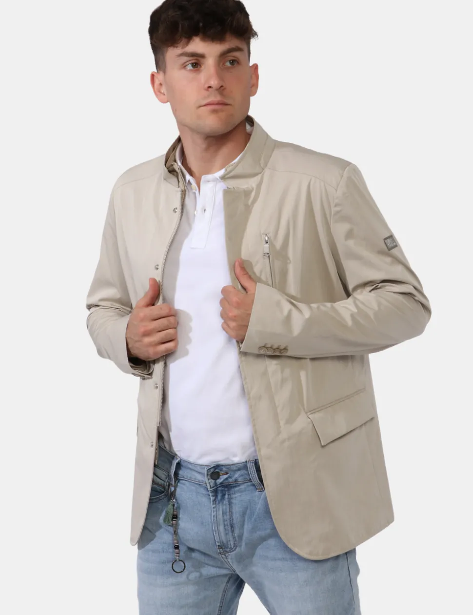 Giacca Yes Zee Beige