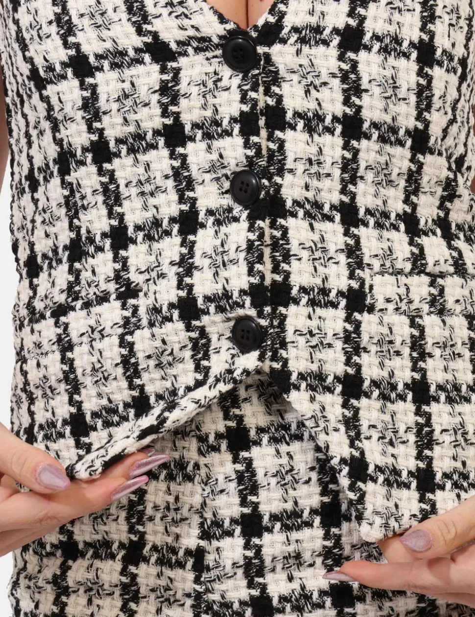 Gilet Materica Bianco