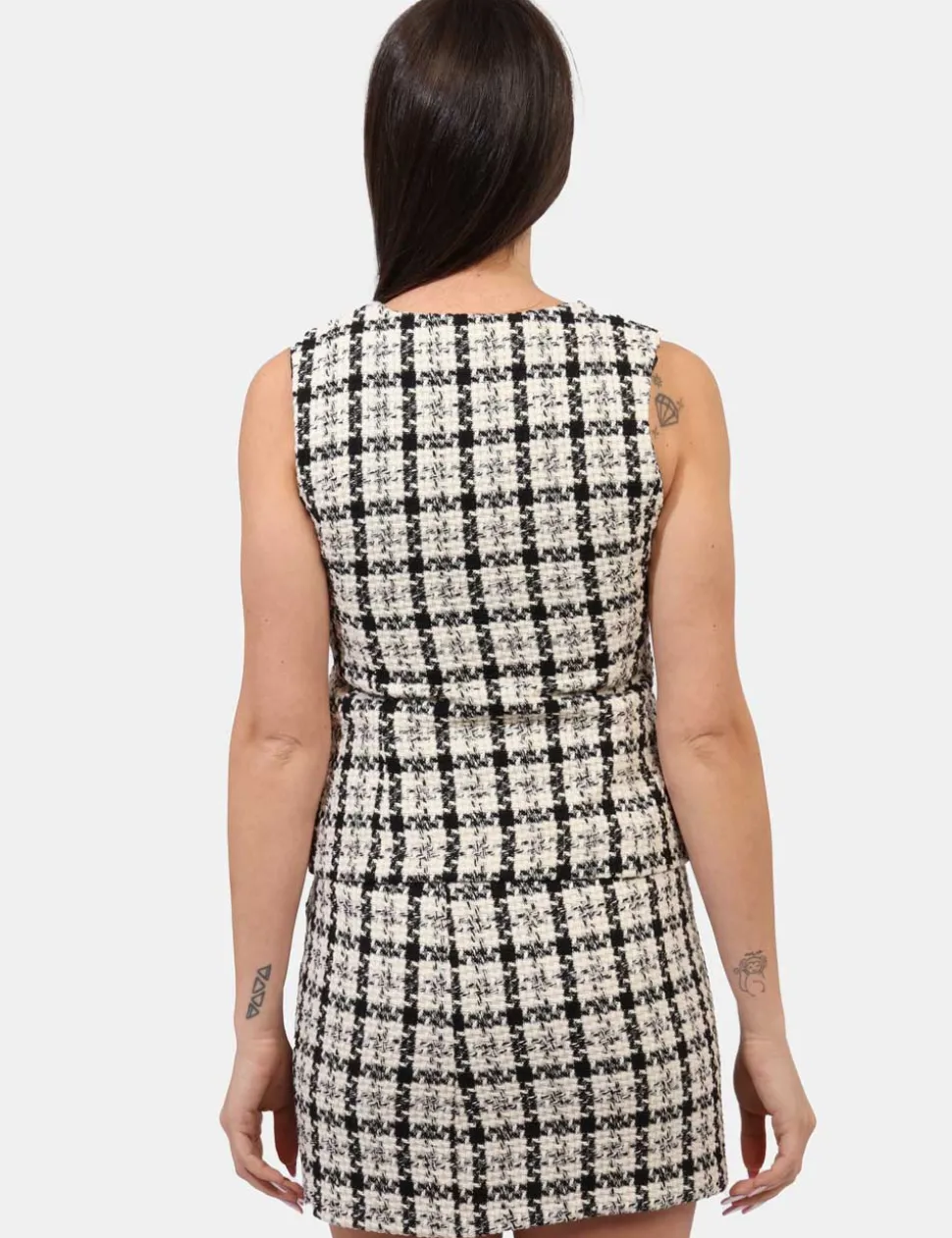Gilet Materica Bianco